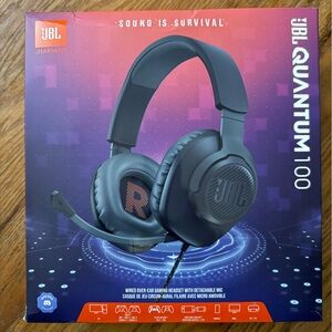 JBL Quantum 100 Black Headset
